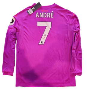 André Signed Wolverhampton Wanderers 2024/25 Third Shirt