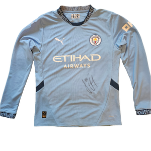 Jack Grealish Signed 2024/25 Manchester City Home Shirt