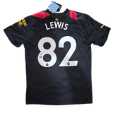 Rico Lewis Signed Manchester City Away Shirt
