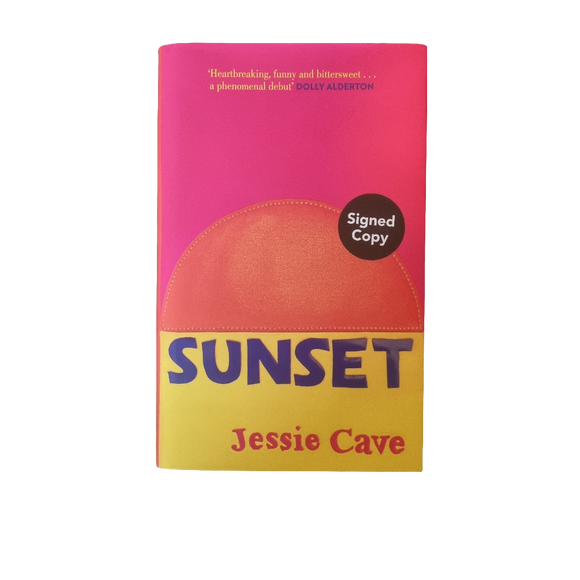 Jessie Cave signed 'Sunset' Book