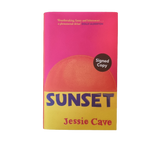 Jessie Cave signed 'Sunset' Book