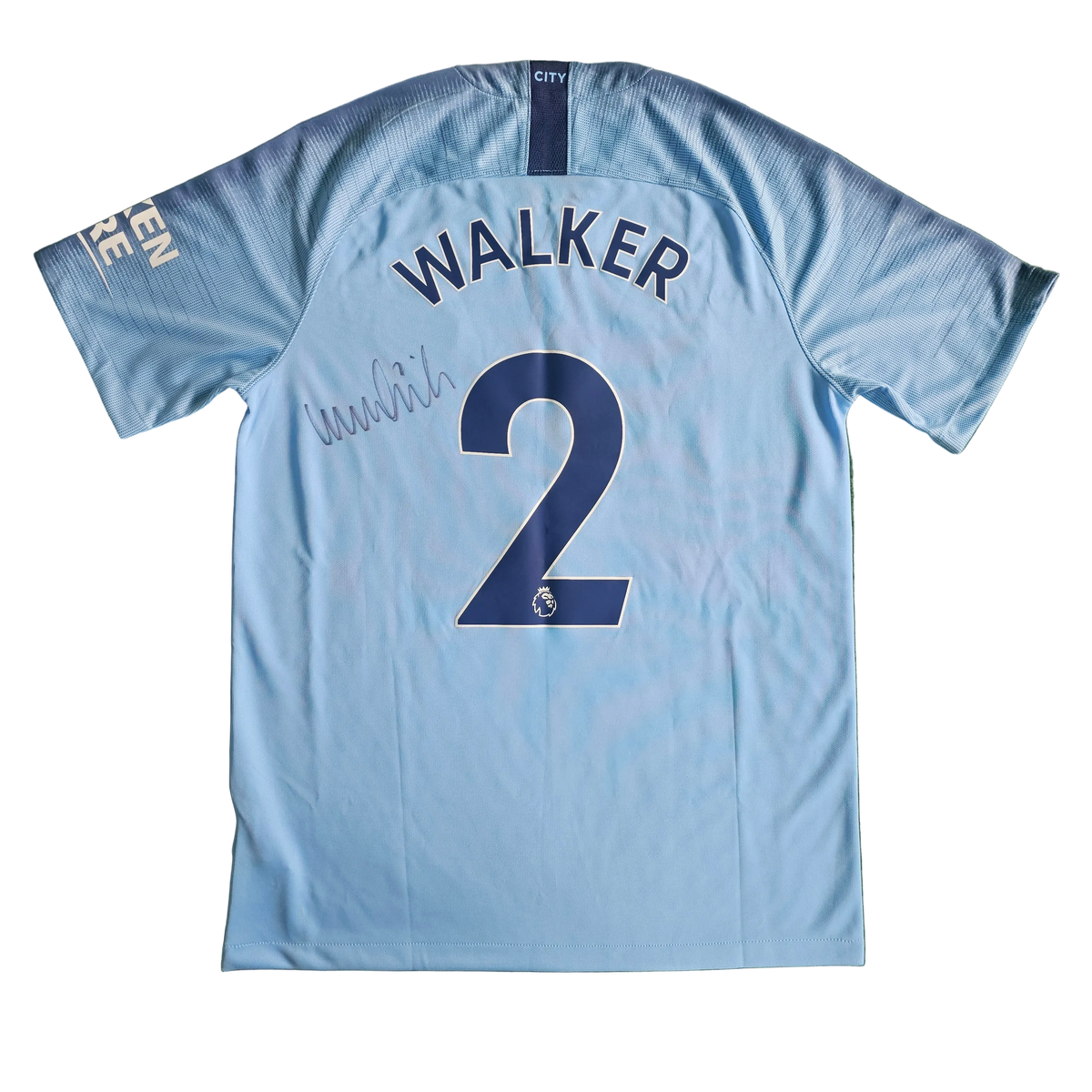 Kyle Walker Signed 18/19 Home Shirt | Club COA