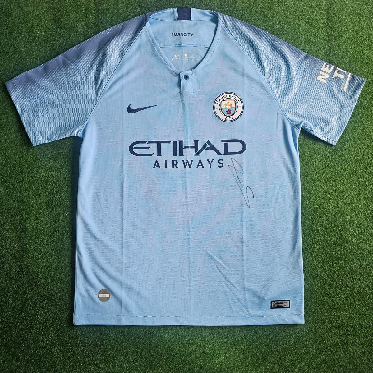 Leroy Sané Signed 18/19 Home Shirt | Club COA