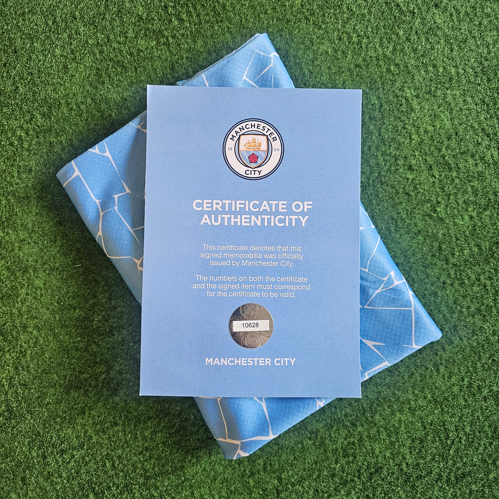 Raheem Sterling Signed 20/21 Home Shirt | Club COA