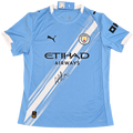 Rayan Cherki Signed 2025/26 Manchester City Home Shirt