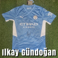 İlkay Gündoğan Signed 2021/22 Manchester City Home Shirt - Signed Front