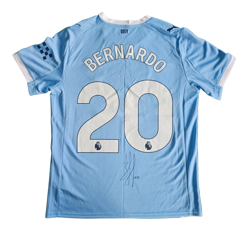 Bernardo Silva Signed 25/26 Home Shirt | Club COA