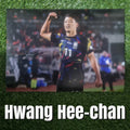 Hwang Hee-chan Signed A4 South Korea Photo - Image 1