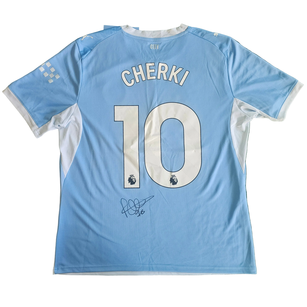 Rayan Cherki Signed 26/27 Home Shirt | Club COA