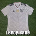 Leroy Sané Signed 2017 Germany Home Shirt - Confederations Cup