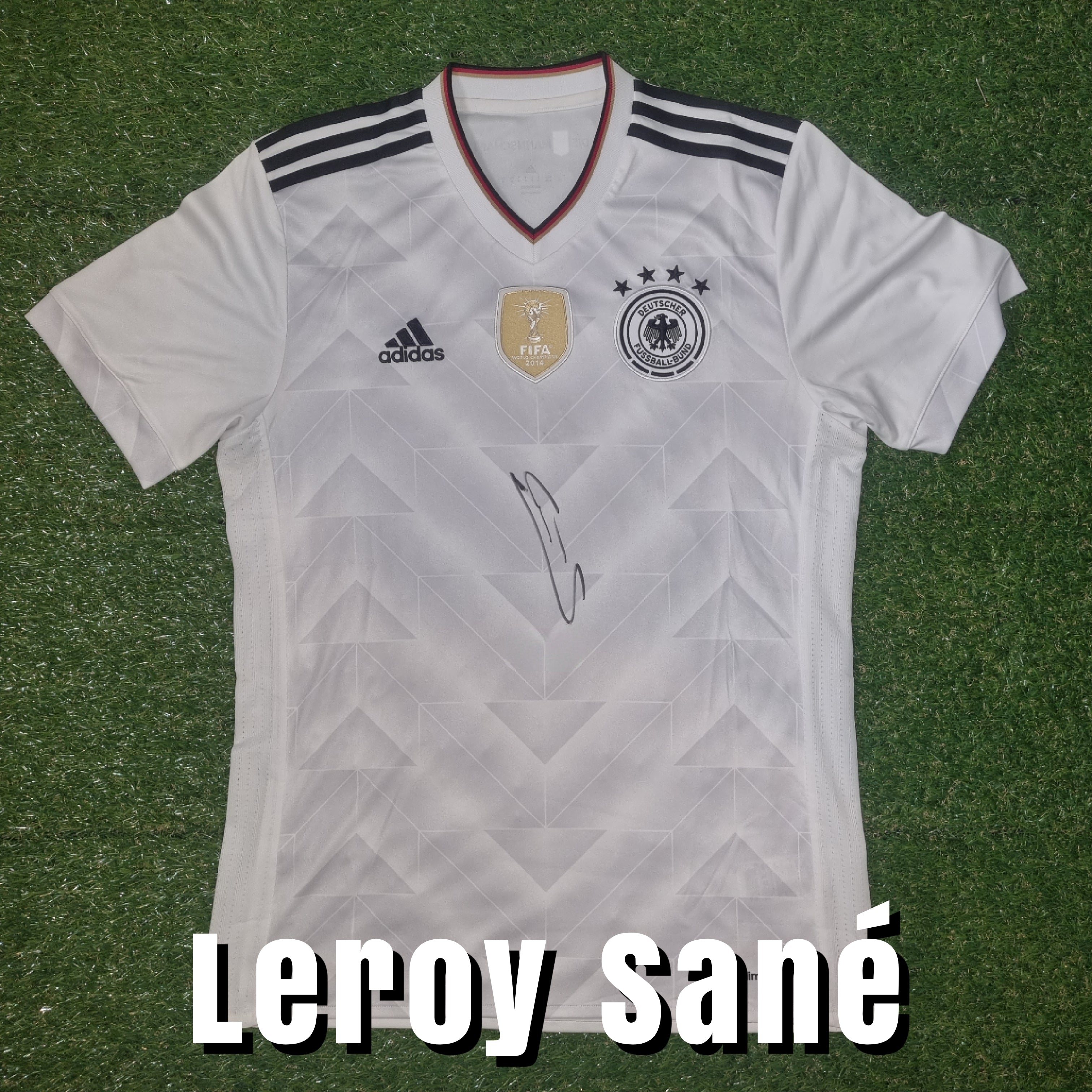 Leroy Sané Signed 2017 Germany Home Shirt - Confederations Cup