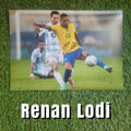 Renan Lodi Signed A4 Brazil Photo
