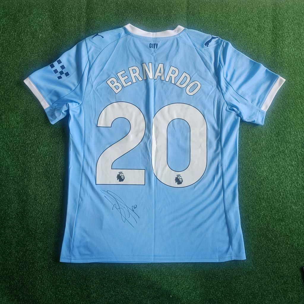 Bernardo Silva Signed 25/26 Home Shirt | Club COA