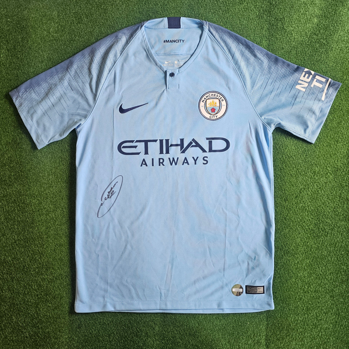 Raheem Sterling Signed 18/19 Home Shirt | Club COA