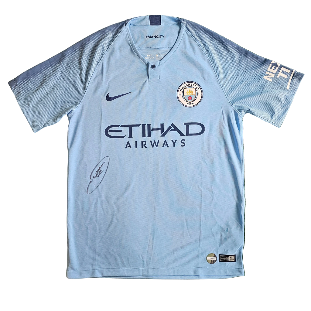 Raheem Sterling Signed 18/19 Home Shirt | Club COA