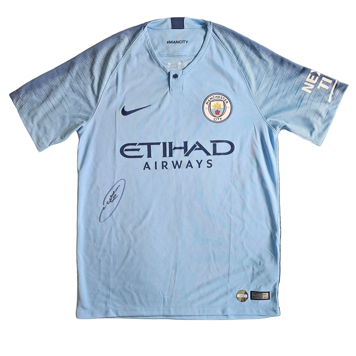 Raheem Sterling Signed 18/19 Home Shirt | Club COA