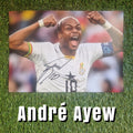 André Ayew Signed A4 Ghana Photo - Image 2