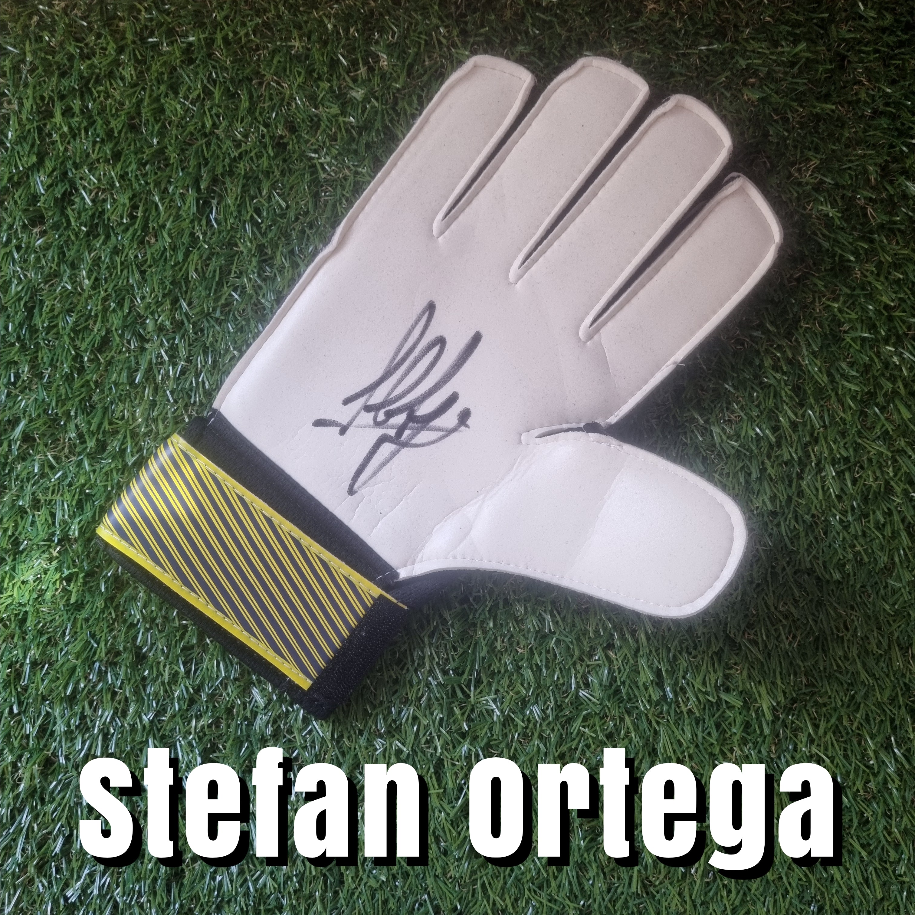 Stefan Ortega Signed Goalkeeper Glove