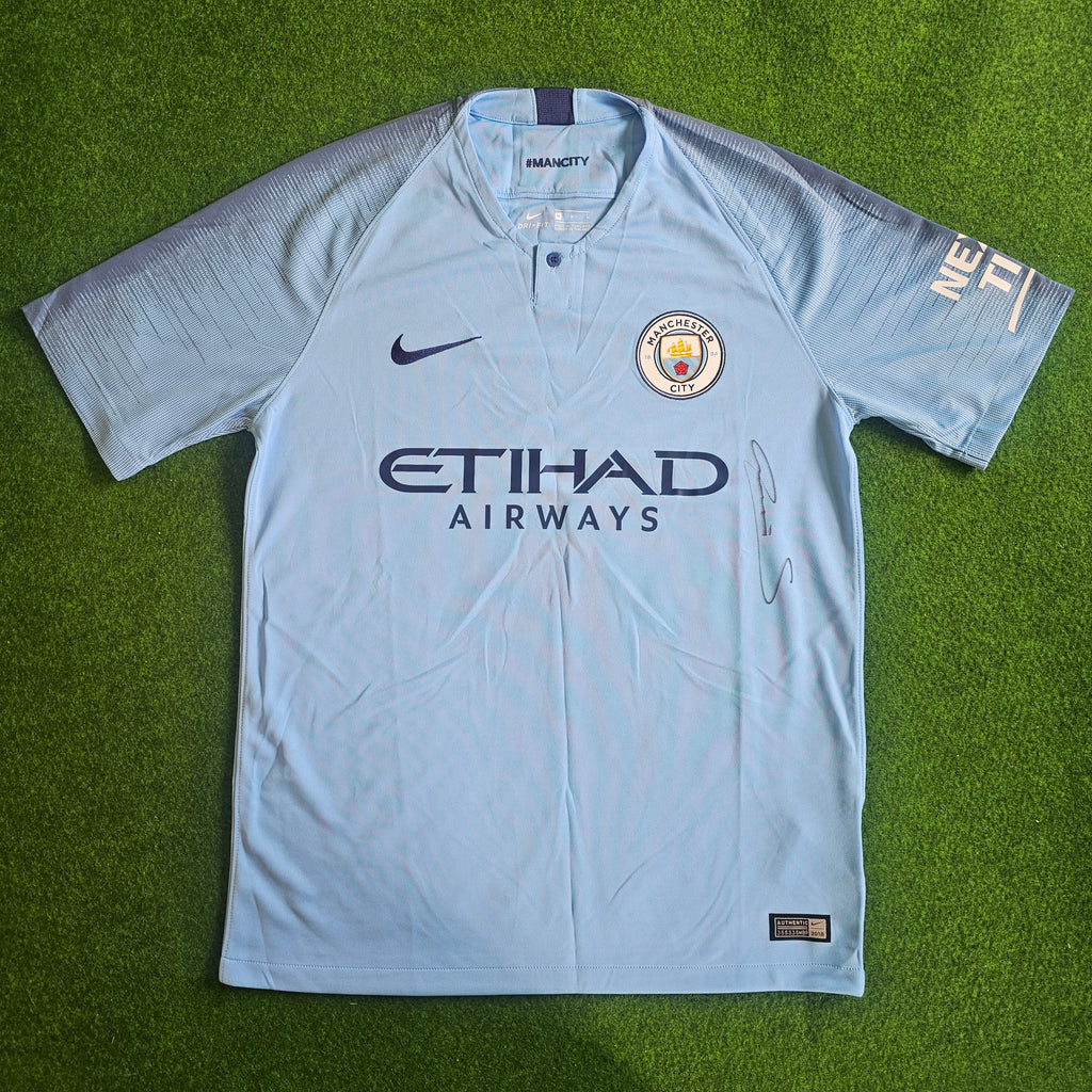 Leroy Sané Signed 18/19 Home Shirt | Club COA