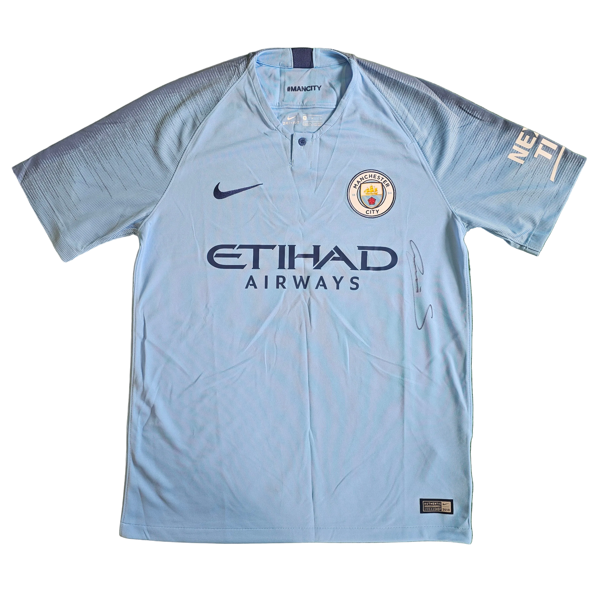 Leroy Sané Signed 18/19 Home Shirt | Club COA