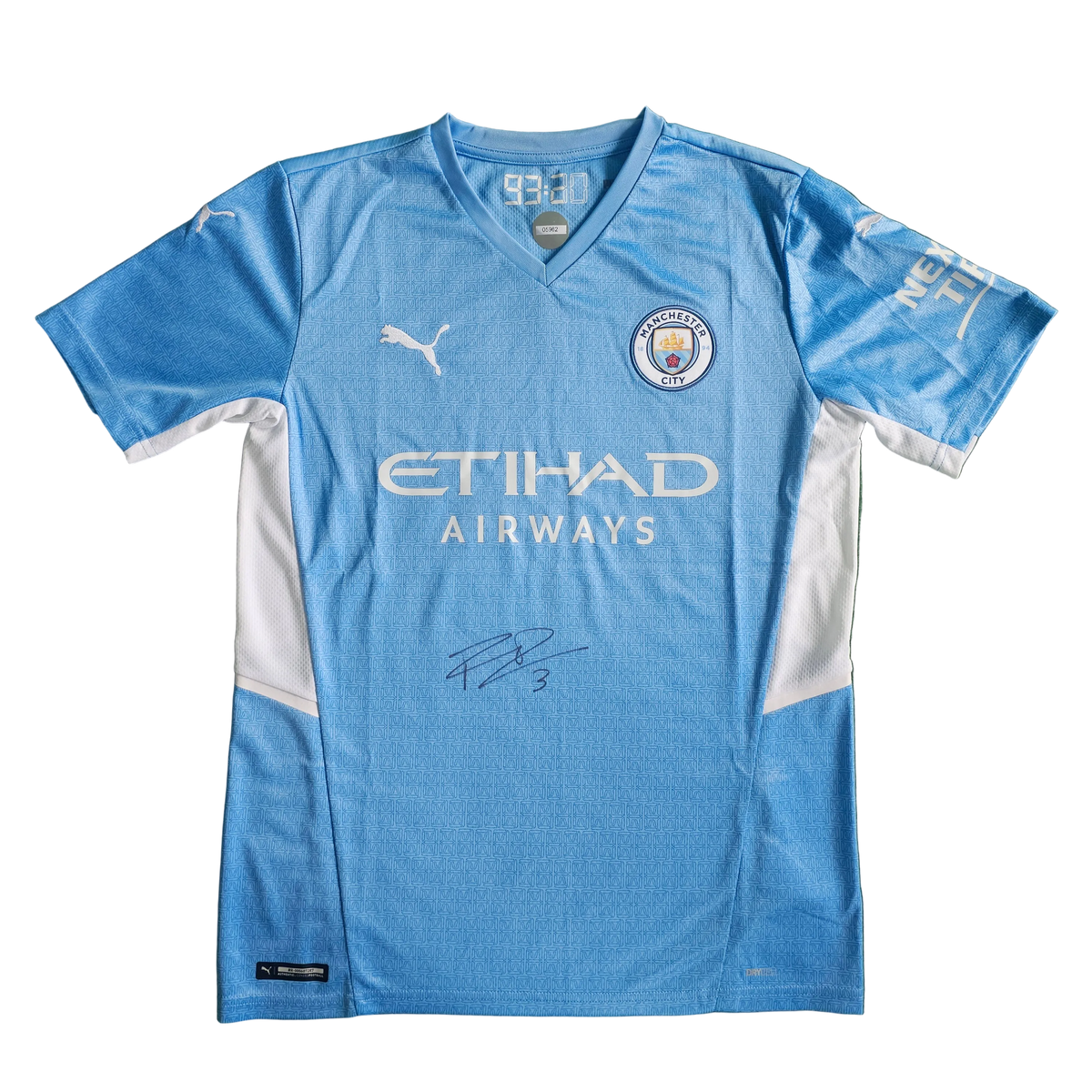 Rúben Dias Signed 21/22 Home Shirt (Front) | Club COA