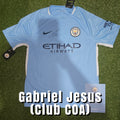 Gabriel Jesus Signed 2017/18 Manchester City Home Shirt - Official Manchester City COA