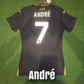 André Signed 2024/25 Wolves Away Shirt - Player Issue - André 7