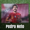 Pedro Neto Signed A4 Portugal Photo - Image 3