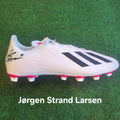 Jørgen Strand Larsen Signed Adidas Football Boot - Right Boot