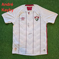 André & Kayky Multi-Signed 2020/21 Fluminense Away Shirt - 50th Anniversary