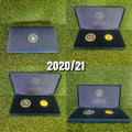 Manchester City 2020/21 Premier League Champions Replica Boxed Medal Set
