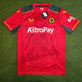 Squad Signed Wolverhampton Wanderers 2023/24 Away Shirt