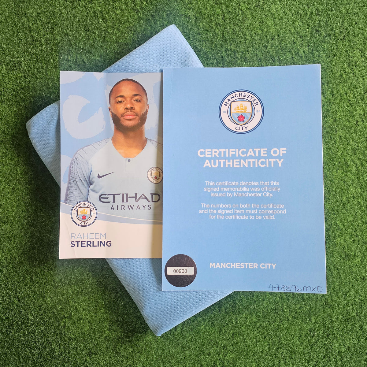 Raheem Sterling Signed 18/19 Home Shirt | Club COA