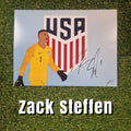 Zack Steffen Signed A4 USA Goalkeeper Art Print - Limited Edition of 10