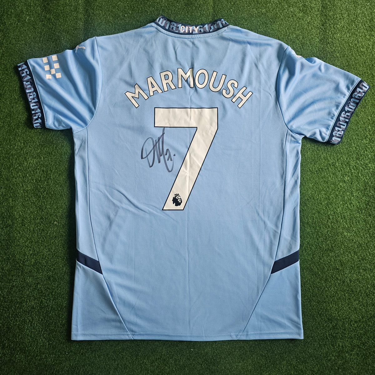Omar Marmoush Signed 24/25 Home Shirt | Club COA