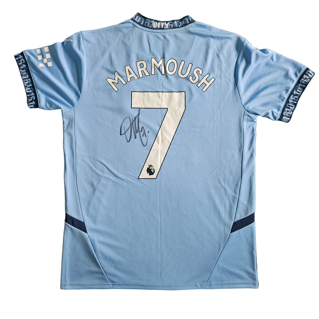Omar Marmoush Signed 24/25 Home Shirt | Club COA
