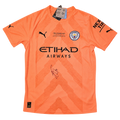 Ederson Signed 2022/23 Manchester City GK Shirt - Champions League Final