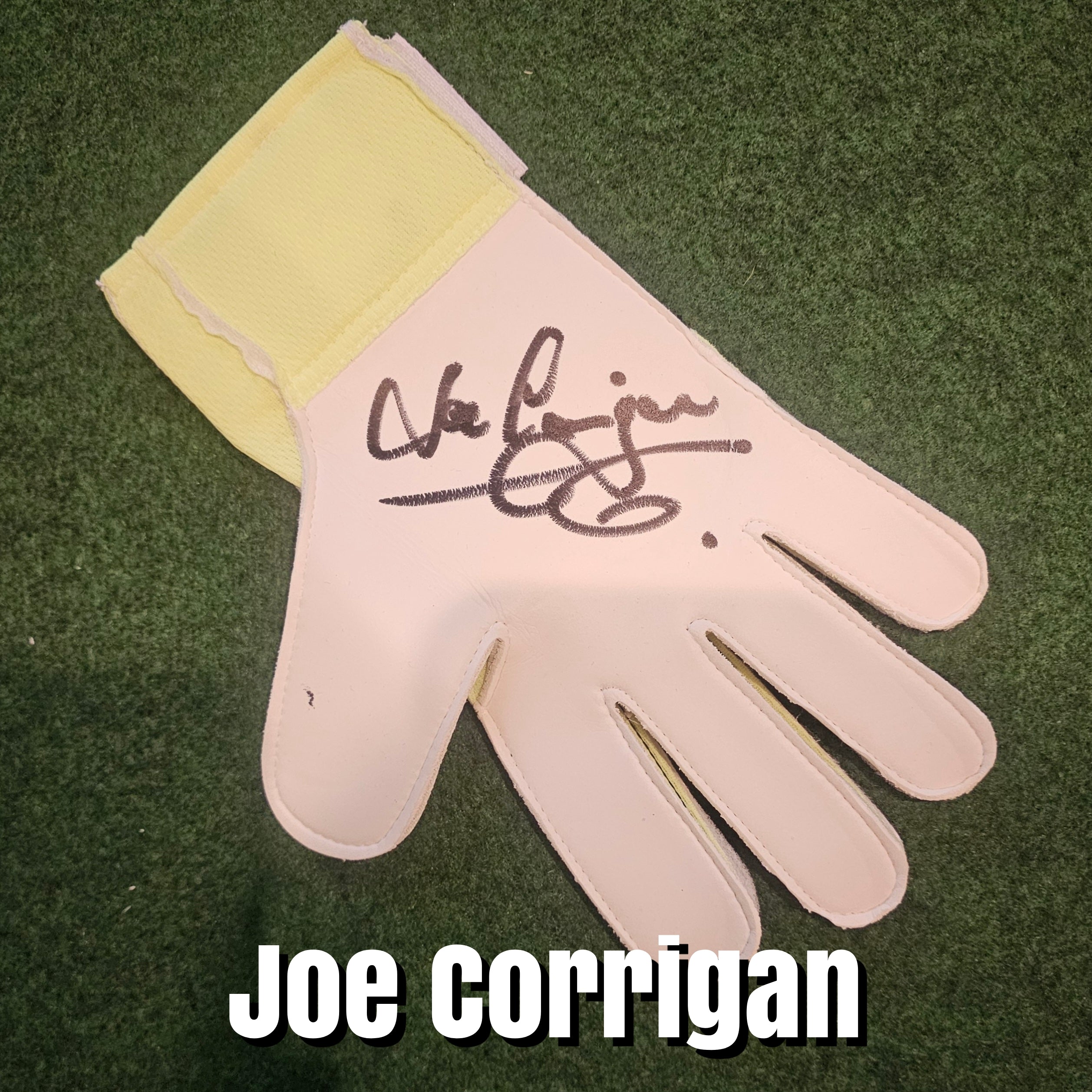 Joe Corrigan Signed Goalkeeper Glove