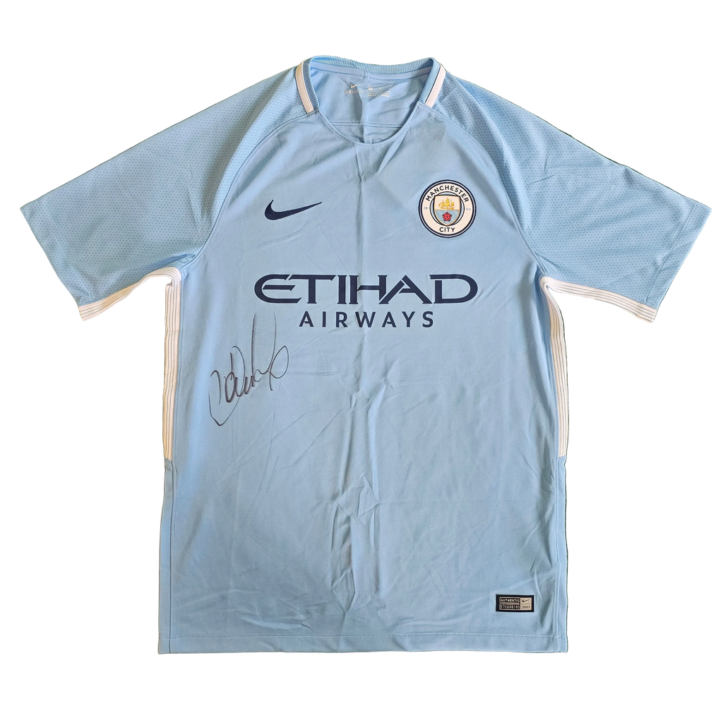 Danilo Signed 17/18 Home Shirt | Club COA