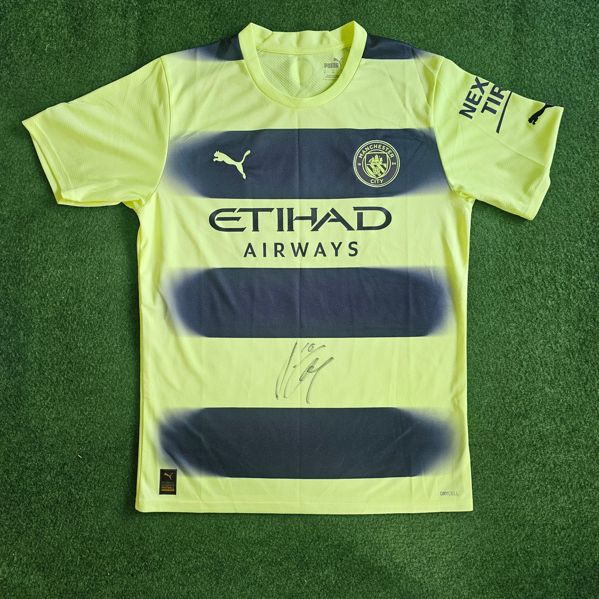 Jack Grealish Signed 22/23 Third Shirt | Club COA
