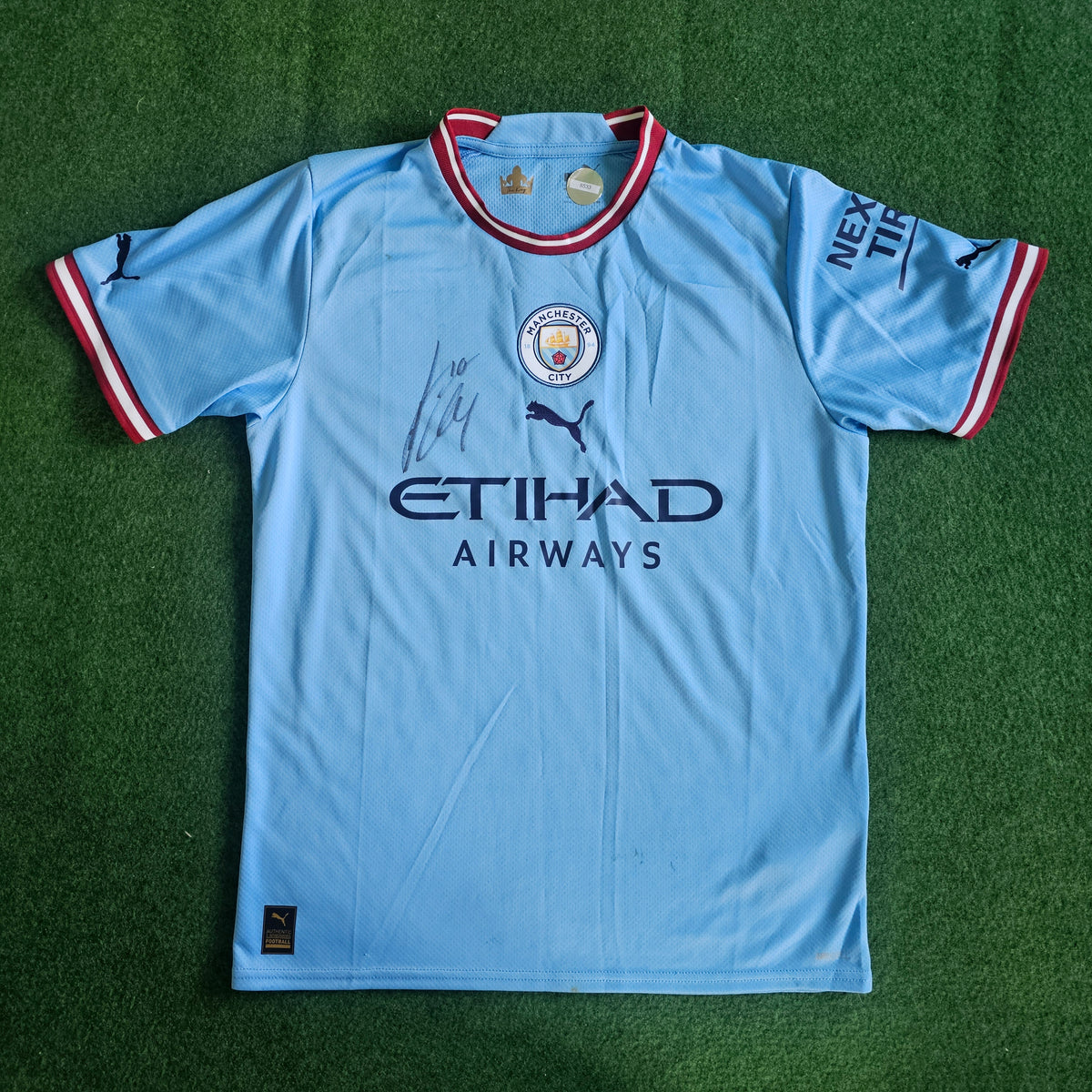 Jack Grealish Signed 22/23 Home Shirt | Club COA