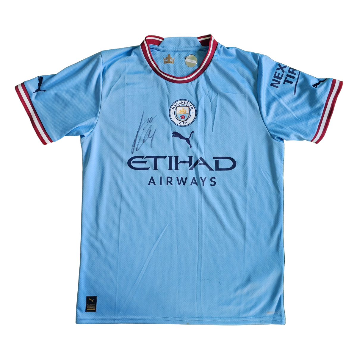 Jack Grealish Signed 22/23 Home Shirt | Club COA