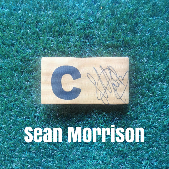 Sean Morrison Signed Captain's Arm Band