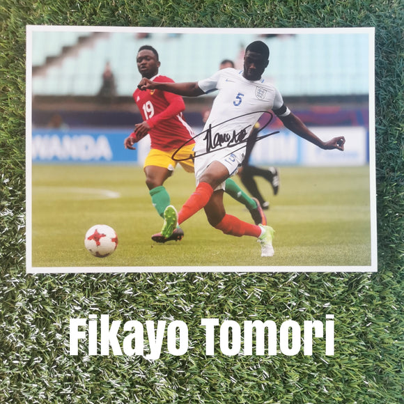 Fikayo Tomori Signed England Photo