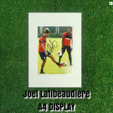 Joel Latibeaudiere Signed England Displays