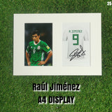 Raúl Jiménez Signed Mexico Displays