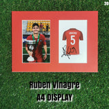 Ruben Vinagre Signed Portugal Displays