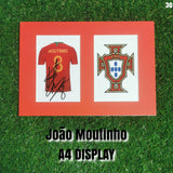 João Moutinho Signed Portugal Displays