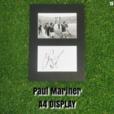 Paul Mariner Signed Ipswich Town Displays