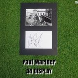 Paul Mariner Signed Ipswich Town Displays